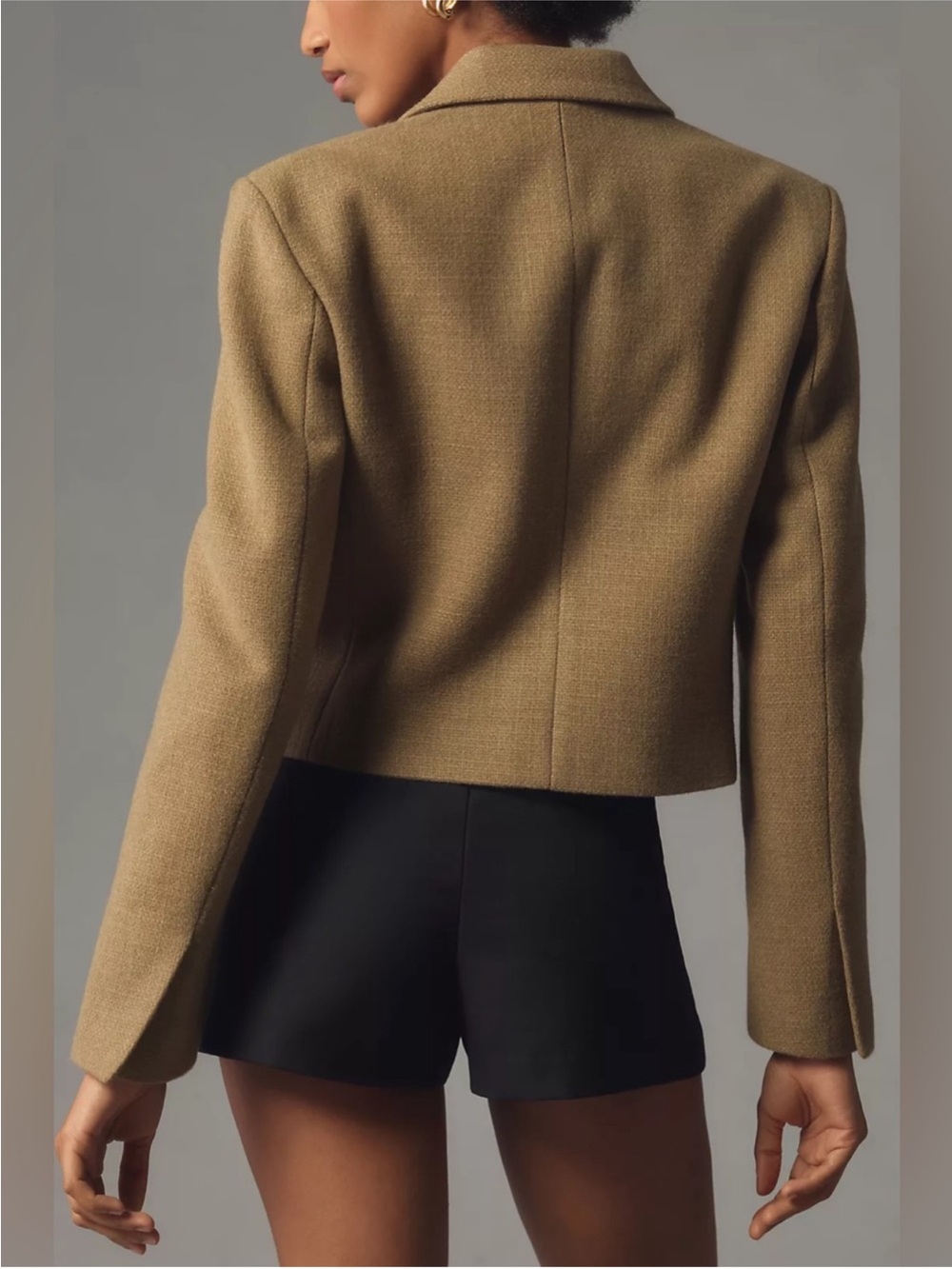 NWT By Anthropologie Cropped Blazer size 4 - Picture 4 of 11